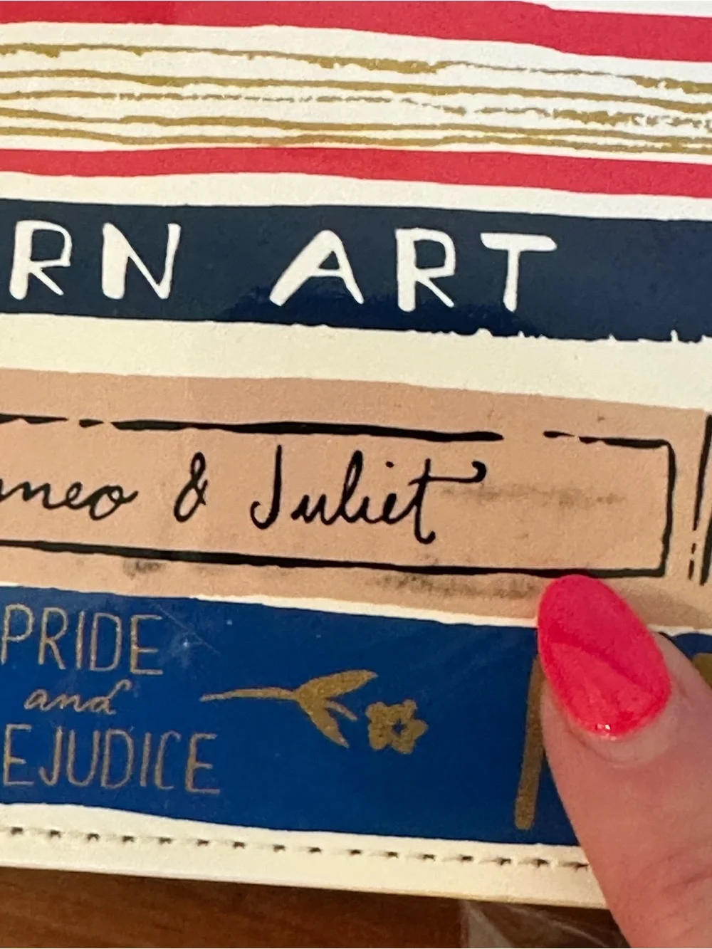 Kate Spade New York - Stack of Classics Pencil Case